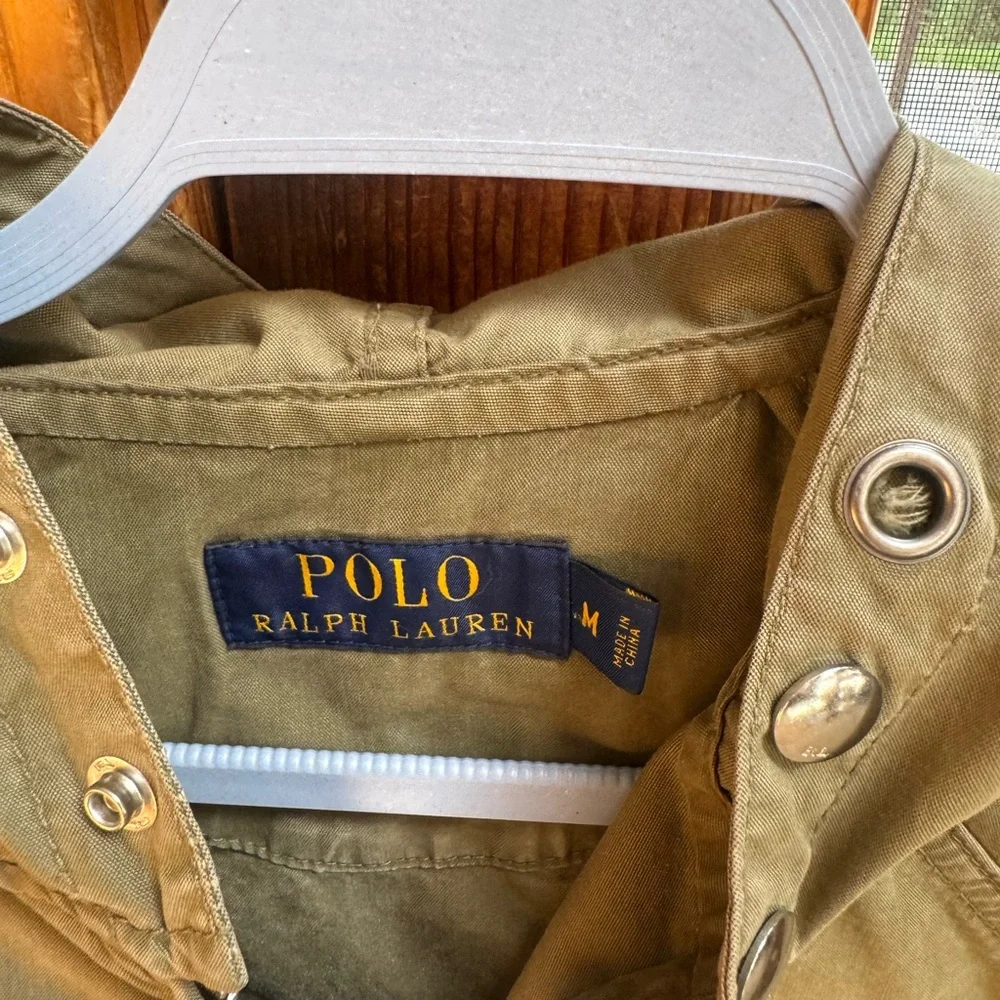 Polo by Ralph Lauren Kids Olive Green Hooded Zip-Up Jacket